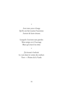 Poésie 19