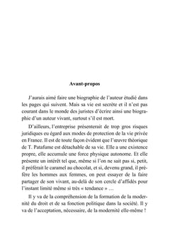 Thomas Patafume, juriste : une vie, une oeuvre