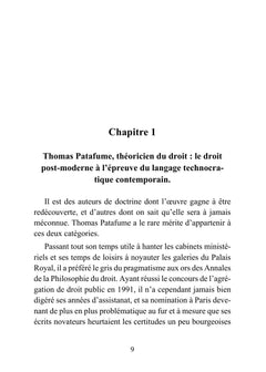 Thomas Patafume, juriste : une vie, une oeuvre