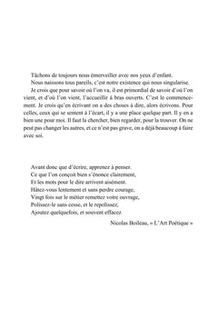 Premiers pas