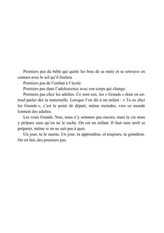 Premiers pas