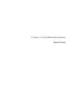 Petites et grandes trahisons du quotidien