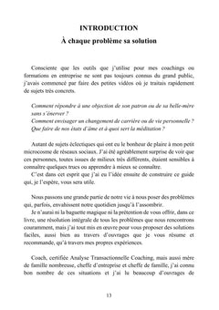 À chaque problème sa solution
