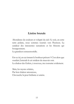 Douceur polaire et Métamorphoses