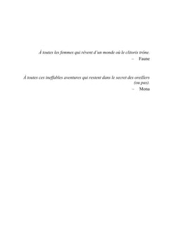 Et mon plaisir ?