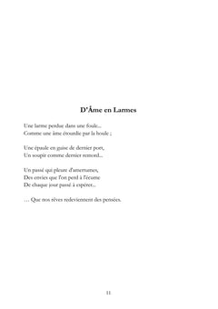 Rimes - Restes intimes de merveilleuses émotions soudaines