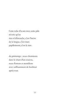 Dans une lenteur