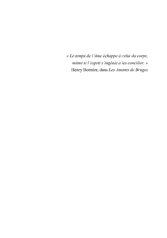 Au-delà du temps qui passe : à nos âmes éternelles