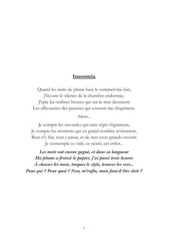 Impressions lyriques et Conte poétique