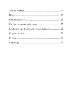 Bribes de poésies