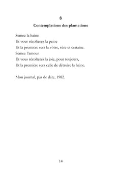Bribes de poésies
