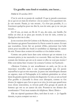 Du noir au rose