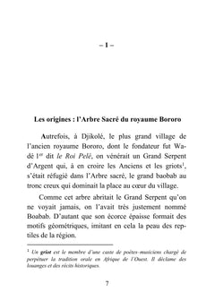 Le Boabab et le mendiant