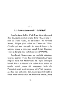 Le Boabab et le mendiant