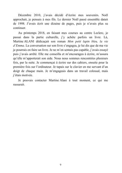 Ma vie, un long combat
