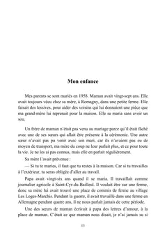 Ma vie, un long combat