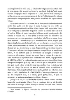 Les leçons de Ntoumadzap