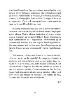 Le mal n'est pas une fatalité