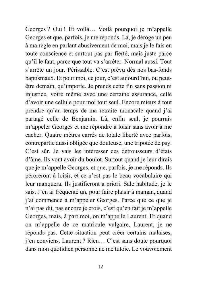 Autopsie de Georges par lui-même