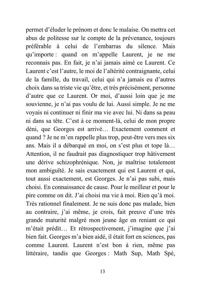 Autopsie de Georges par lui-même