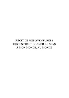 Tout commence par un grand oui aux aventures de la vie