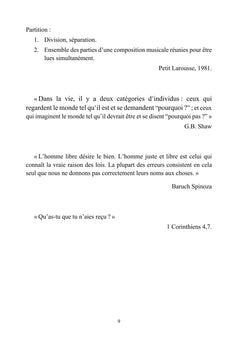 Partition - Anticipation sociale