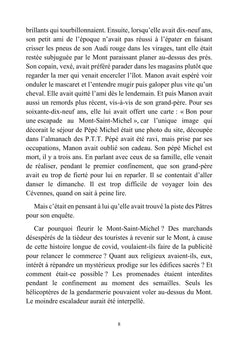Des cosmos sur le Mont Saint-Michel