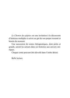 Le chemin des pépites