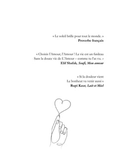 Les aurores de mon coeur : L'évasion de mon âme