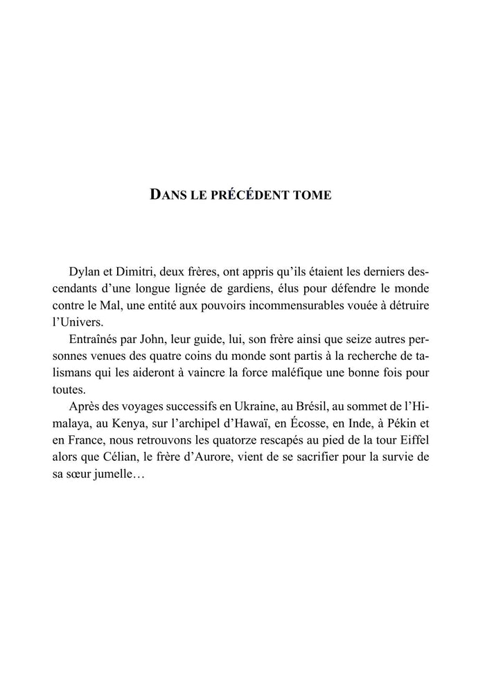 La légende des descendants - Tome II