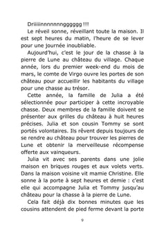 Chasse à la pierre de Lune