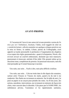 Ne tirez pas sur l'ambulance