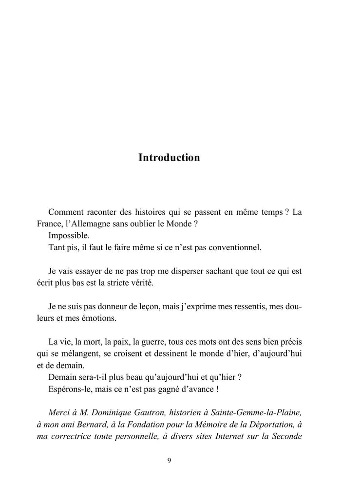 Benjamin Thoumazeau - Stalag XIIIC 62293. Komd 1619