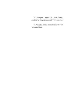 Les chroniques de la Trinité