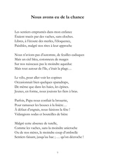 Confidences d'un passant
