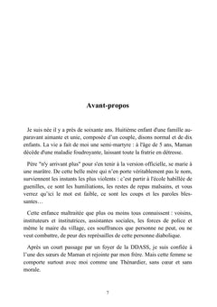 Une enfance maltraitée