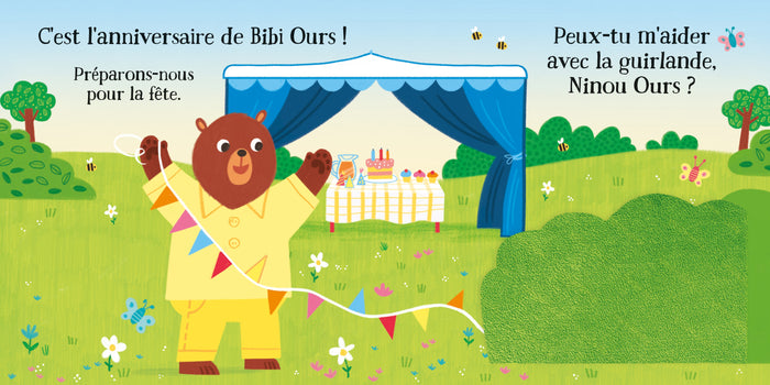 Joyeux anniversaire, petit ours !