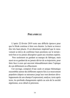 Le Hirak : dans le flux de la marche