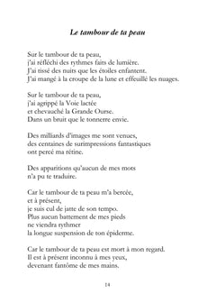 Ton corps à l'orée d'un silence
