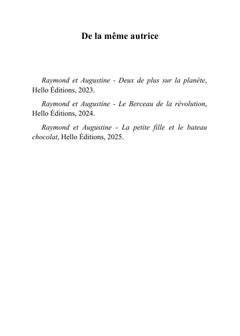 Raymond et Augustine, Montgolfière sans ballon