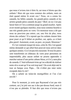Raymond et Augustine, Montgolfière sans ballon
