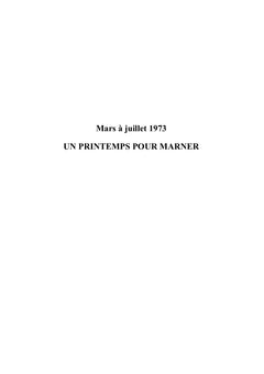 Un printemps pour Marner
