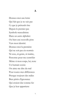 Vers à soi.e