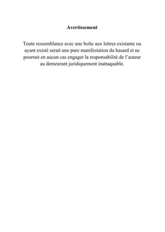 Journal intime d'une boîte aux lettres sous antidépresseurs
