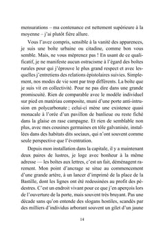 Journal intime d'une boîte aux lettres sous antidépresseurs