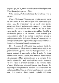 Moi Abby j'apprends à (m')aimer