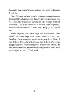 Moi Abby j'apprends à (m')aimer