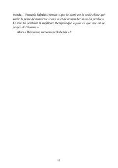 Rabelais lettré en botanique