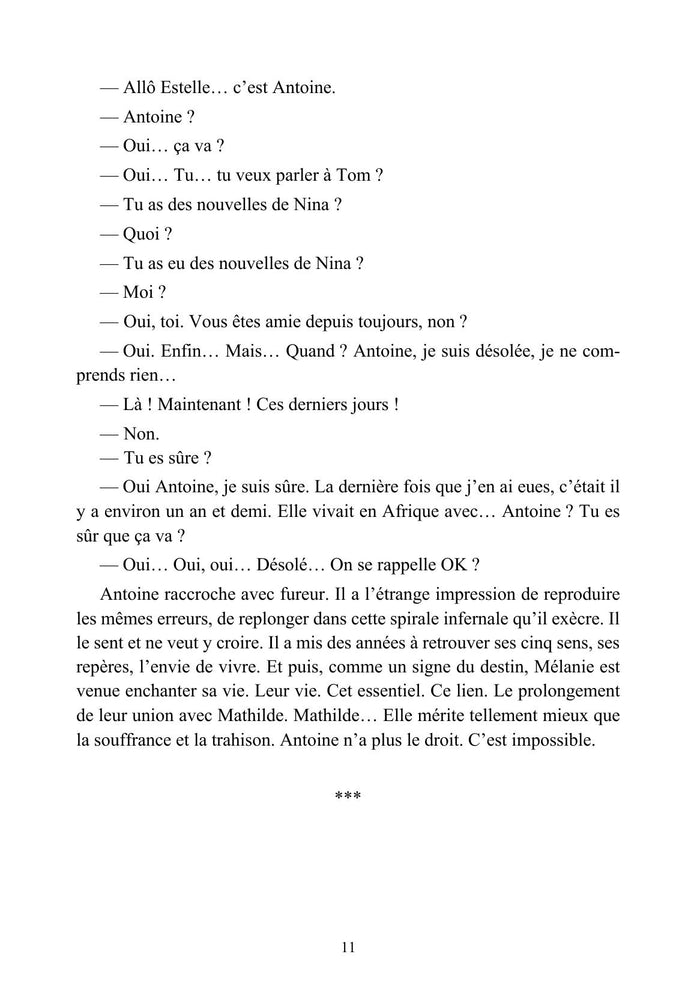 Une histoire d'amour.