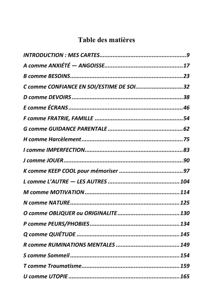 Pour aller de l'inquiétude à la quiétude